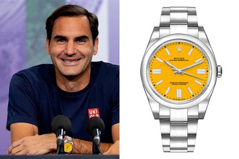 rolex roger federer edition|roger federer watch collection.